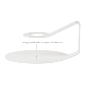 Candelabro de Metal Vintage para decoración del hogar, portavelas decorativo hecho a mano, decoración en miniatura para el hogar, regalos de arte - Product Image 5