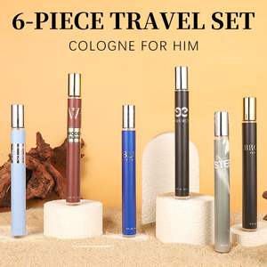 Set de 6 Fragancias Masculinas de Larga Duración, 35 ml Cada Una, Eau de Toilette en Spray, 6 Aromas Diferentes, Mini Fragancias para Citas, Sets de Viaje - Product Image 6