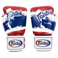 Dernier modèle de gants de boxe Fairtex Glory, qualité supérieure en cuir, pour boxe professionnelle, kickboxing, MMA, Sanda, légers, avec poignets réglables