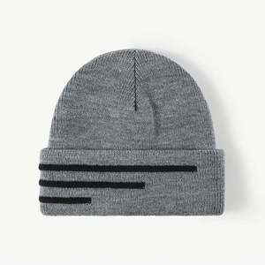Gorro de Invierno Estilo Coreano para Hombre y Jóvenes, Gorro de Punto Grueso y Cálido con Orejeras de Acrílico para Ciclismo al Aire Libre en Clima Frío - Product Image 4