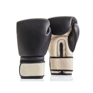 Guantes de Boxeo Profesionales de Cuero Real de Alta Calidad Hechos a Mano para Muay Thai, MMA y Kickboxing - Product Image 1