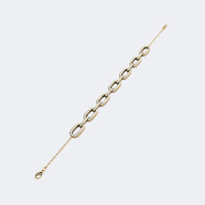 Bracelet à maillons sertis de diamants ronds de 1,50 carat - Product Image 4