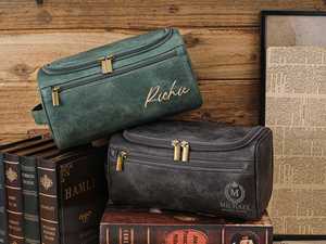 Personalized Genuine Leather Luggage Tags Travel Bag Tags Privacy Flap Suitcase <b>Name</b> <b>Labels</b> Custom Foil TYG-0143 - Product Image 4