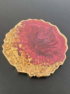 Handmade Resin <b>Coasters</b> Set with Abstract Art Design, Stylish and Protective <b>Table</b> <b>Coasters</b> for Modern Homes - Product Image 4