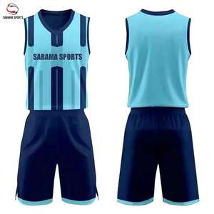 Uniforme de Baloncesto Personalizado de Alta Calidad, Sublimado, de Secado Rápido, Transpirable, Anti-UV, que Absorbe la Humedad, Ligero y de Malla - Product Image 3