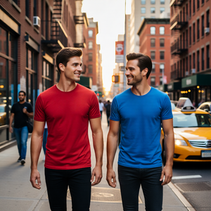 Camiseta Casual Premium para Hombre, 100% Algodón, 210 g/m², Cuello Redondo, Estampado, de Alta Calidad, Ecológica, de Secado Rápido y Transpirable, para Verano - Product Image 2