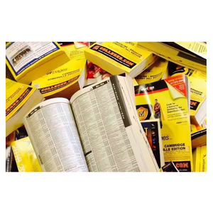 Déchets de papier de haute qualité, vieux dossiers téléphoniques, en vrac, en balles, pour l'exportation vers les usines de recyclage du papier - Product Image 4