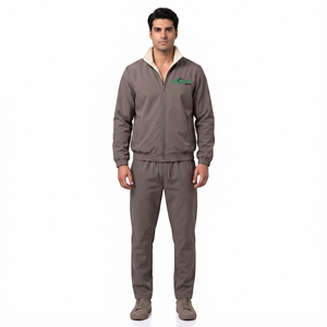 Ensemble de survêtement unisexe 2-en-1 avec veste, pantalon et short sans manches - Product Image 1