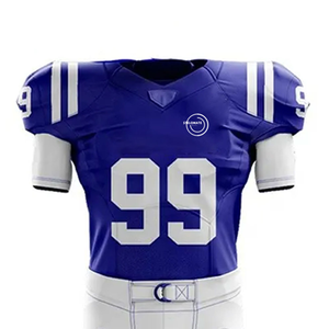 Uniforme de football américain personnalisable, style unique pour les équipes, manches courtes, respirant, taille plus, uniformes de football américain - Product Image 3