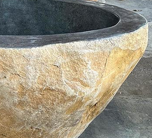 Bañera Independiente de Piedra de Río Grande - Product Image 4