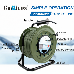เครื่องวัดระดับน้ำบาดาลแบบใช้แบตเตอรี่ GLT500A 100 เมตร พร้อมจอแสดงผล - Product Image 5