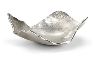 Vente en gros de bol en métal argenté de luxe de haute qualité, plateau de vaisselle décoratif personnalisé pour la cuisine domestique, bols à fruits et à chocolat - Product Image 5