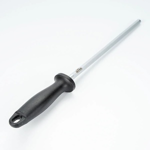JAYA MATA - Varilla de Afilado de Cuchillos de 9 Pulgadas, Acero Cromado Duro, Magnética, Profesional para Chefs - Product Image 1