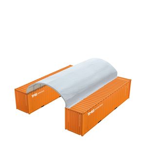 Container Shelter in Tessuto PVC 20FT X 40FT Ignifugo, Resistente all'Acqua, Protezione UV TMG ST2041CV (Precedentemente Container House) - Product Image 4