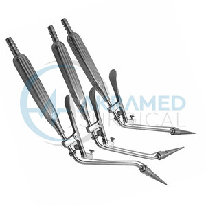 High Quality 3 Pcs Hemorrhoid Suction Ligator Set Straight Angled Up <b>Down</b> CE Certified Colorectal Surgical Instruments - Product Image 4