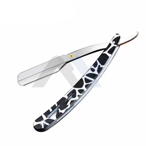 Navajas de Barbero Tradicionales Plegables de Venta Caliente, Maquinilla de Afeitar Recta de Una Sola Hoja con Diseño de Seguridad para Afeitado Masculino para Barberos - Product Image 1