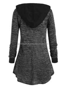 เสื้อฮู้ดแบบสวมหัวสำหรับทุกเพศเสื้อมีฮู้ดโลโก้ออกแบบได้ตามต้องการ - Product Image 4