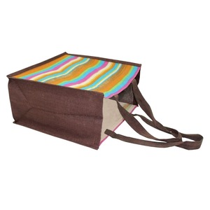 Premium Quality Reusable Burlap Jute Carry <b>Bag</b> with Durable Build for <b>Long</b> Term Daily Use Available At Wholesale Price - Product Image 5