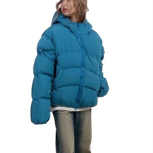 Best Selling Design <b>Plus</b> <b>Size</b> Men's Winter Puffer Cotton Filled Windproof Breathable Fur Trim <b>Jacket</b> Stand Collar Top Seller - Product Image 2