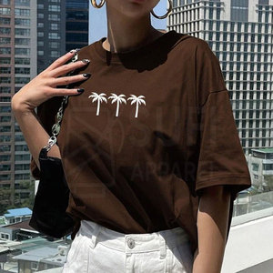 T-shirts décontractés grande taille pour femmes, prêts pour l'aventure en plein air, 100 % coton, séchage rapide, respirants, design personnalisé, été - Product Image 3