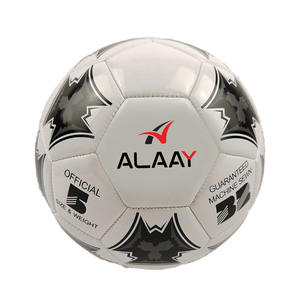 Ballon de football en PVC personnalisé de haute qualité, taille 5, officiel pour les matchs, Balones De Futbol pour l'entraînement - Product Image 1