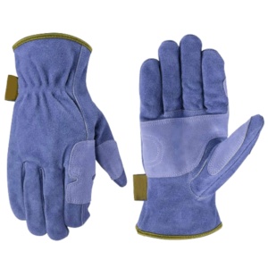 Gants de travail haute performance en cuir de vachette renforcé, respirants et résistants à l'abrasion - Product Image 1