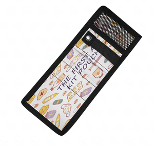 Organisateur de poche d'infirmière à la mode Al Mida avec fermeture à bouton porte-outil médical à motif personnalisé - Product Image 1