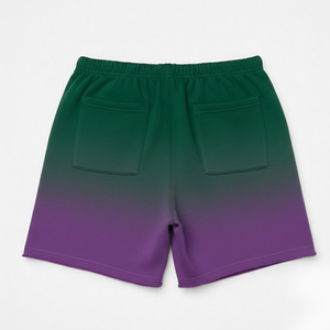 Nouveaux shorts décontractés pour hommes, style vintage, délavés à l'acide, effet soleil, 100% coton, séchage rapide, respirants, pour usage extérieur - Product Image 2