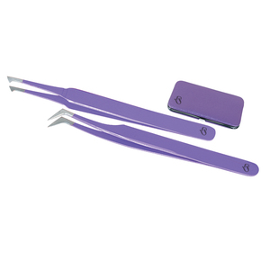 Pinzas Aplicadoras de Pestañas Postizas Profesionales al por Mayor BISONS, Herramienta de Extensión de Pestañas Multicolor - Product Image 5
