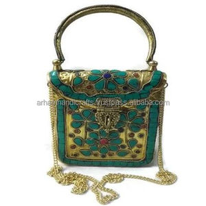 Meilleure qualité multi-usages mosaïque concepteur sac à main artisanat de luxe en gros pochette de soirée pour la fête de mariage et anniversaire - Product Image 6
