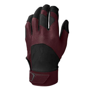 Gants de frappeur de baseball professionnels en cuir, antidérapants, respirants, ambidextres, avec fermeture auto-agrippante, qualité supérieure, personnalisables - Product Image 6