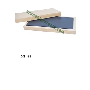 Natural Gold Testing Stone Jewelry <b>Tools</b> 6 x 3 Inch Touchstone with <b>Wooden</b> <b>Box</b> Metal Testing <b>Tool</b> |Item No GS-61A - Product Image 2