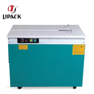 เครื่องรัดกล่องกึ่งอัตโนมัติ เครื่องรัดกล่องฮัวเลียน เครื่องรัดกล่องสายพลาสติก PP เครื่องรัดกล่องกระดาษแข็ง เครื่องรัดกล่อง - Product Image 3