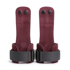 Protège-poignets en cuir ANAX pour barre haute, réglables avec fermeture auto-agrippante, unisexe, pour musculation - Product Image 3