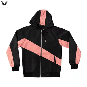 Nouveaux ensembles coupe-vent courts de haute qualité avec fermeture éclair intégrale, personnalisables avec votre logo, produit premium, meilleur fournisseur, prix de gros, confortables - Product Image 3