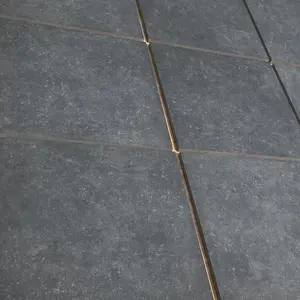 Novità indiana 20mm pietra blu cemento nero Design R11 superficie piastrelle per pavimento 600x900mm pesante resistente antiscivolo all'aperto per il Regno Unito