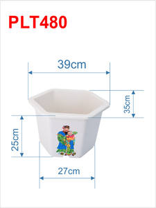 Meilleure vente Pot pour la décoration de la maison et du jardin, Pot de bénédiction avec plastique de haute qualité - Product Image 5