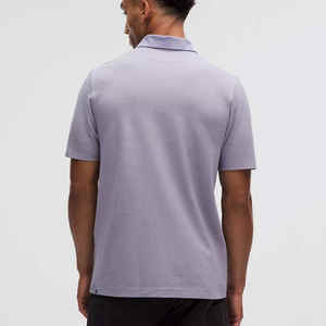 Chemise polo de golf pour homme avec logo personnalisé, modèle Drifit, nouvelle collection, couleur unie, logo personnalisé. - Product Image 2