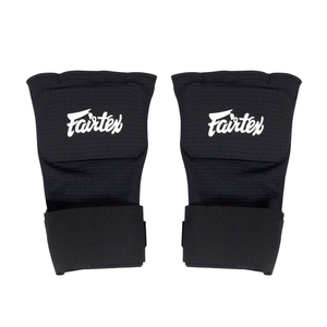ผ้าพันข้อมือ Fairtex Quick Wraps สีดำ ยืดหยุ่น ระบายอากาศได้ดี ปรับได้ สำหรับชกมวย MMA ฟิตเนส กีฬา รองรับการใช้งานทุกเพศทุกวัย ทุกฤดูกาล - Product Image 1