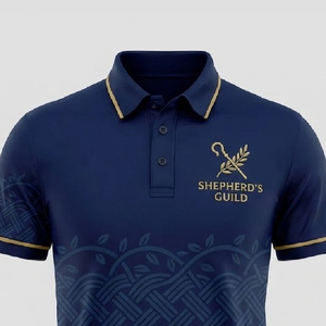 Chemise Polo Premium à Queue Longue Sublimée pour Équipage de Tonte de Moutons, Impression de Logo Personnalisé, Vêtements de Mode, Fourniture en Gros - Product Image 6