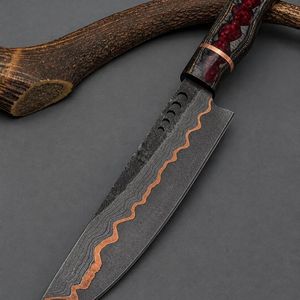 Couteaux de chef de qualité supérieure avec manche robuste et lame tranchante pour la préparation culinaire quotidienne, outils de cuisine professionnels - Product Image 4