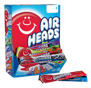 Airheadss Standard Non Melting Soft Filled Bites 6 Ounce Peg Bag - Product Image 1