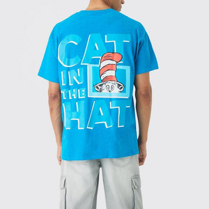 Venta Directa de Fábrica, Camisetas de Manga Corta para Hombre, 100% Algodón, Estampado Personalizado, Últimos Diseños para Verano, Opciones de Tallas Grandes - Product Image 4