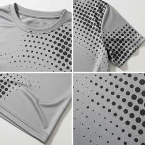 High Quality Custom Sports T Shirt Men Fitness Gym Wear Quick Dry Training Soccer Jersey OEM and ODM - Product Image 5