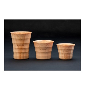Accesorios Japoneses, Tazas de Madera Originales Únicas, Artículos para Beber Personalizados y Bonitos para Té - Product Image 1
