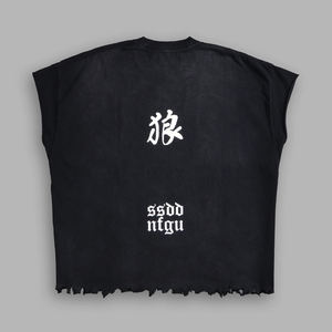 เสื้อยืดคัตติ้งกรันจ์สีดำลายเผาไหม้ สไตล์สปายน์ซันเฟด รุ่นใหม่ น้ำหนักเบา สวมใส่สบาย คุณภาพพรีเมียม ขายดีที่สุด - Product Image 2