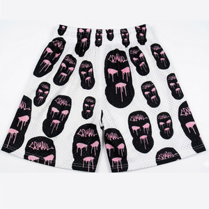 Short de bain imprimé floral pour homme, personnalisé, recyclé, de créateur, avec cordon de serrage, pour la plage et le surf - Product Image 2