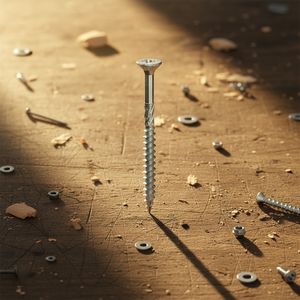 เหล็กกล้าคาร์บอนชุบนิกเกิลเคลือบออกไซด์สีดำ เกรดอุตสาหกรรม คลาส 4.8 6.8 เมตริก/นิ้ว หัวจมแบบ Torx เกลียวหยาบ เจาะเกลียวเองได้ PDC - Product Image 1