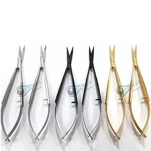 Ciseaux de tenotomie Westcott, lames courbées de taille moyenne avec pointes arrondies, en acier inoxydable, instruments chirurgicaux manuels légers - Product Image 3