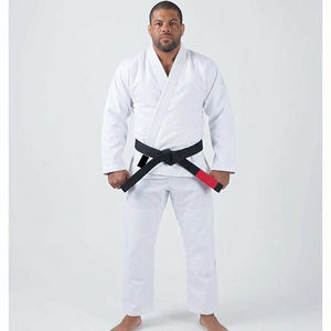 Uniforme de Jiu-jitsu Brasileño Blanco Hecho a Medida al por Mayor, Kimono 100% Algodón Transpirable y Duradero para Entrenamiento y Competencia BJJ Gi - Product Image 6